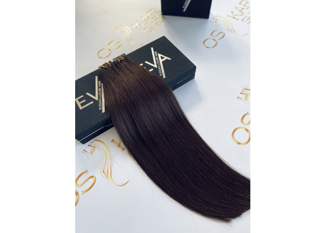 Extensii Tape-in Russian Hair Negru Natural #1B